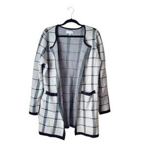 Elle Cloud Dancer Long Cardigan